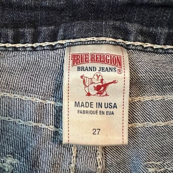 True religion low rise skinny jeans. Size 27 - Picture 4 of 12